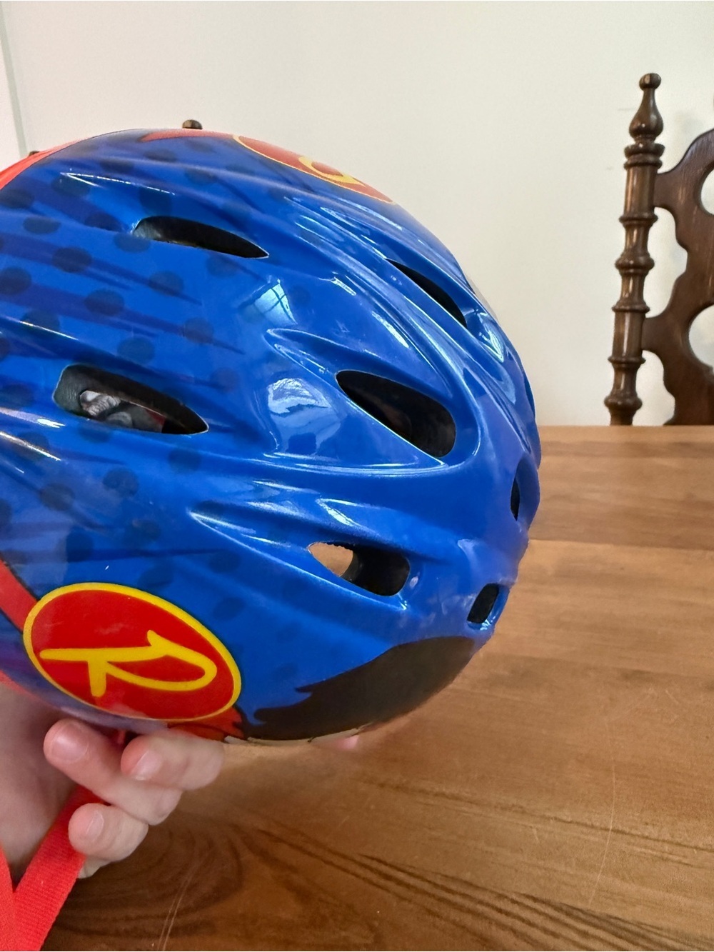 Kids Blue & Red Superhero Ryan’s World Red titan top - Picture 7 of 10